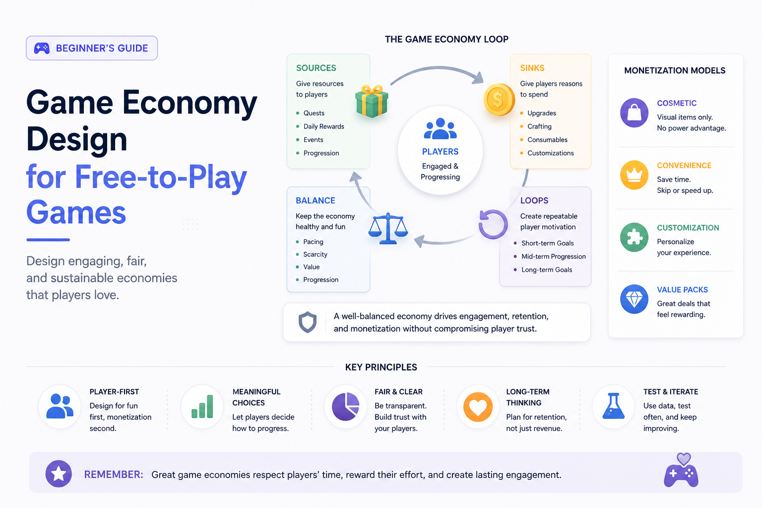 Game Economy Design for Free-to-Play Games: A Beginner’s Guide